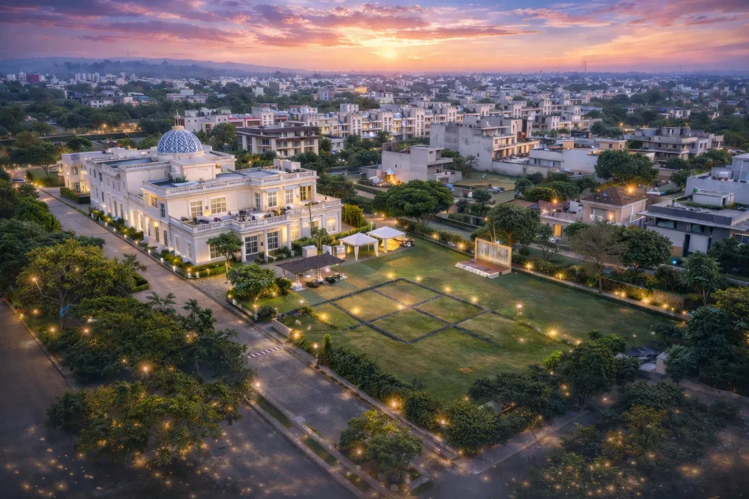 DLF-New-Chandigarh club house Real View